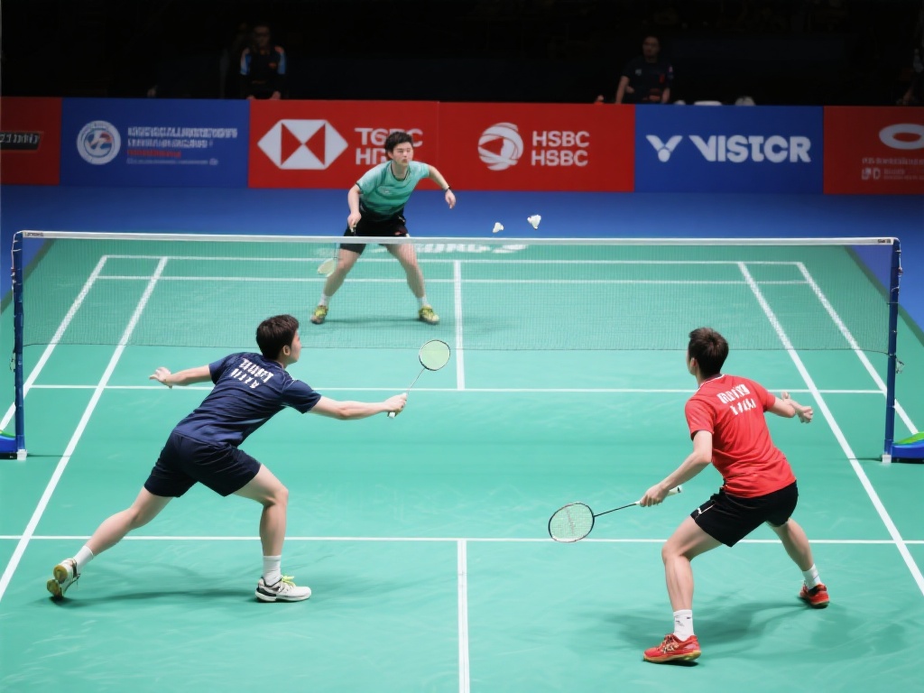 在羽毛球比赛中，规则是每位选手必须掌握的基础。根据